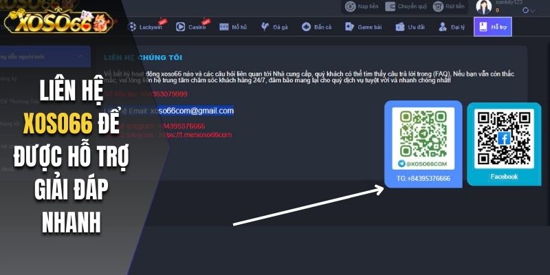 Liên hệ Xoso66 để được hỗ trợ giải đáp nhanh