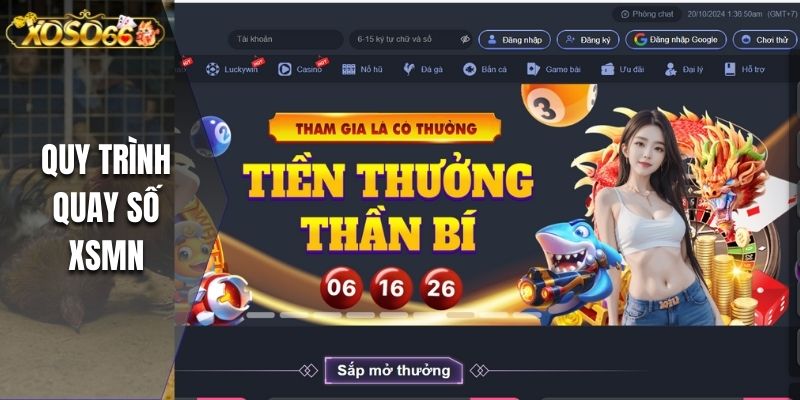 Quy trình quay thưởng XSMN 